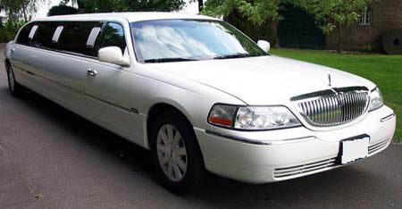 limousine_lincoln bianca